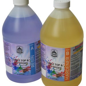 Kings Woodshop Table Top & Art Epoxy - 1 Gallon Kit