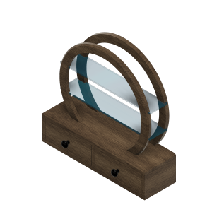 Arched Display Shelf Plan